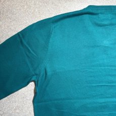画像11: 「L.L.Bean(エルエルビーン)」90s 00s L-REGサイズ コットン カシミヤ混紡 Vネック ハイゲージ ニット セーター (11)