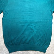 画像14: 「L.L.Bean(エルエルビーン)」90s 00s L-REGサイズ コットン カシミヤ混紡 Vネック ハイゲージ ニット セーター (14)