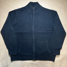 画像1: 「L.L.Bean(エルエルビーン)」90s 00s XL-REGサイズ コットン ポケ付き ドライバーズ ニット (1)