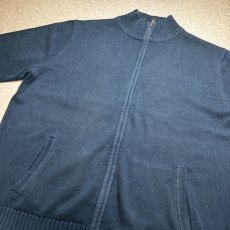 画像15: 「L.L.Bean(エルエルビーン)」90s 00s XL-REGサイズ コットン ポケ付き ドライバーズ ニット (15)