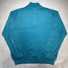 画像12: 「L.L.Bean(エルエルビーン)」90s 00s XL-REGサイズ コットン カシミヤ混紡 ハーフジップ ハイネック ニット セーター (12)