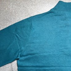 画像13: 「L.L.Bean(エルエルビーン)」90s 00s XL-REGサイズ コットン カシミヤ混紡 ハーフジップ ハイネック ニット セーター (13)