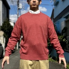 画像16: 「L.L.Bean(エルエルビーン)」90s 00s M-REGサイズ コットン カシミヤ混紡 ハイゲージ ニット セーター (16)