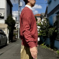 画像18: 「L.L.Bean(エルエルビーン)」90s 00s M-REGサイズ コットン カシミヤ混紡 ハイゲージ ニット セーター (18)