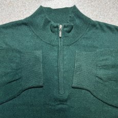 画像3: 「L.L.Bean(エルエルビーン)」90s 00s XL-REGサイズ コットン カシミヤ混紡 ハーフジップ ハイネック ニット セーター (3)