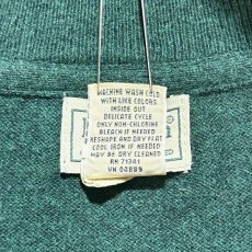 画像9: 「L.L.Bean(エルエルビーン)」90s 00s XL-REGサイズ コットン カシミヤ混紡 ハーフジップ ハイネック ニット セーター (9)