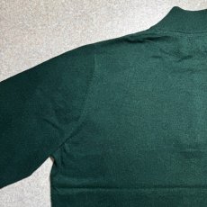 画像13: 「L.L.Bean(エルエルビーン)」90s 00s XL-REGサイズ コットン カシミヤ混紡 ハーフジップ ハイネック ニット セーター (13)