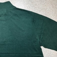 画像15: 「L.L.Bean(エルエルビーン)」90s 00s XL-REGサイズ コットン カシミヤ混紡 ハーフジップ ハイネック ニット セーター (15)