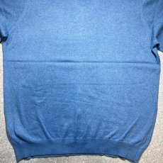 画像14: 「L.L.Bean(エルエルビーン)」90s 00s XL-REGサイズ コットン カシミヤ混紡 Vネック ハイゲージ ニット セーター (14)