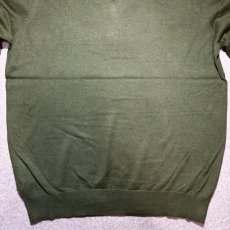 画像14: 「L.L.Bean(エルエルビーン)」90s 00s L-REGサイズ コットン カシミヤ混紡 Vネック ハイゲージ ニット セーター (14)