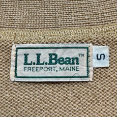 画像4: 「L.L.Bean(エルエルビーン)」80s Sサイズ ウール くるみボタン ニット ベスト (4)
