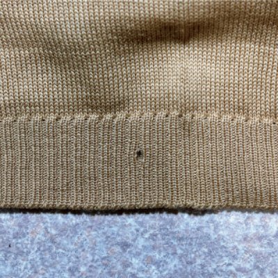 画像3: 「L.L.Bean(エルエルビーン)」80s Sサイズ ウール くるみボタン ニット ベスト