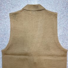 画像12: 「L.L.Bean(エルエルビーン)」80s Sサイズ ウール くるみボタン ニット ベスト (12)