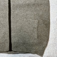 画像6: 「L.L.Bean(エルエルビーン)」90s 00s XL-REGサイズ メランジ ダブルツリー メリノウール ジップアップ ニット ベスト (6)