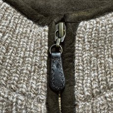 画像7: 「L.L.Bean(エルエルビーン)」90s 00s XL-REGサイズ メランジ ダブルツリー メリノウール ジップアップ ニット ベスト (7)