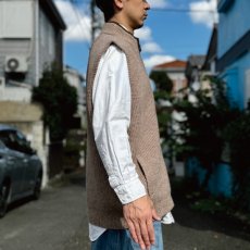 画像22: 「L.L.Bean(エルエルビーン)」90s 00s XL-REGサイズ メランジ ダブルツリー メリノウール ジップアップ ニット ベスト (22)