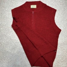 画像7: 「L.L.Bean(エルエルビーン)」80s 90s Mサイズ USA製 アクリルウールポリエステル HIGH TREK YARN  TALONジップ ニット ベスト (7)