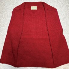 画像9: 「L.L.Bean(エルエルビーン)」80s 90s Mサイズ USA製 アクリルウールポリエステル HIGH TREK YARN  TALONジップ ニット ベスト (9)