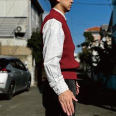 画像21: 「L.L.Bean(エルエルビーン)」80s 90s Mサイズ USA製 アクリルウールポリエステル HIGH TREK YARN  TALONジップ ニット ベスト (21)