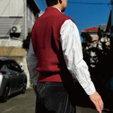 画像22: 「L.L.Bean(エルエルビーン)」80s 90s Mサイズ USA製 アクリルウールポリエステル HIGH TREK YARN  TALONジップ ニット ベスト (22)