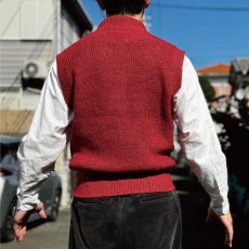 画像23: 「L.L.Bean(エルエルビーン)」80s 90s Mサイズ USA製 アクリルウールポリエステル HIGH TREK YARN  TALONジップ ニット ベスト (23)