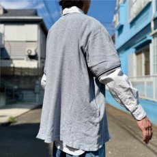 画像18: 「Polo by Ralph Lauren (ポロラルフローレン)」90s 00s 10s  XXLサイズ コットン ライトグレー ポニー刺繍 ニット Tシャツ (18)