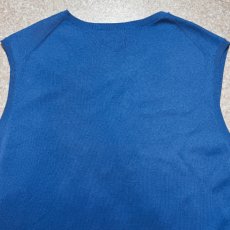 画像12: 「POLO RALPH LAUREN(ポロラルフローレン)」10s 20s 2XLT TALLサイズ ピマコットン ロイヤルブルー ポニー刺繍 ニット ベスト (12)