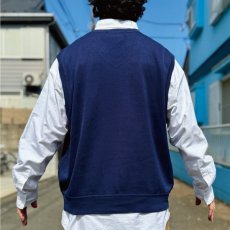 画像20: 「POLO GOLF RALPH LAUREN(ポロゴルフラルフローレン)」80s 90s XLサイズ USA製 コットン ネイビー ポニー刺繍 ニット ベスト (20)
