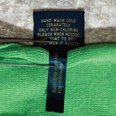 画像9: 「POLO RALPH LAUREN(ポロラルフローレン)」10s 20s Mサイズ ピマコットン ライムグリーン ポニー刺繍 ニット ベスト (9)