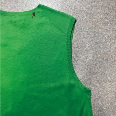 画像13: 「POLO RALPH LAUREN(ポロラルフローレン)」10s 20s Mサイズ ピマコットン ライムグリーン ポニー刺繍 ニット ベスト (13)