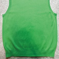 画像14: 「POLO RALPH LAUREN(ポロラルフローレン)」10s 20s Mサイズ ピマコットン ライムグリーン ポニー刺繍 ニット ベスト (14)