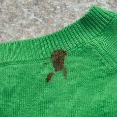 画像16: 「POLO RALPH LAUREN(ポロラルフローレン)」10s 20s Mサイズ ピマコットン ライムグリーン ポニー刺繍 ニット ベスト (16)