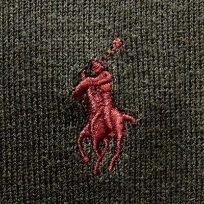画像1: 「POLO RALPH LAUREN(ポロラルフローレン)」90s 00s 10s 20s Lサイズ相当 ピマコットン チョコレートブラウン ポニー刺繍 ニット ベスト