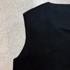 画像12: 「POLO RALPH LAUREN(ポロラルフローレン)」10s 20s XL TGサイズ ピマコットン ブラック ポニー刺繍 ニット ベスト (12)
