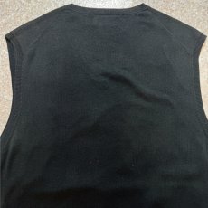 画像13: 「POLO RALPH LAUREN(ポロラルフローレン)」10s 20s XL TGサイズ ピマコットン ブラック ポニー刺繍 ニット ベスト (13)