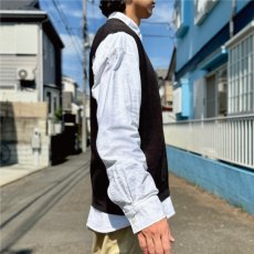 画像20: 「POLO RALPH LAUREN(ポロラルフローレン)」10s 20s XL TGサイズ ピマコットン ブラック ポニー刺繍 ニット ベスト (20)