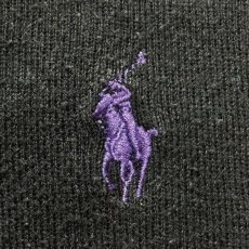 画像7: 「Polo by Ralph Lauren (ポロラルフローレン)」90s 00s 10s XXLサイズ ピマコットン ブラック ポニー刺繍 ニット ベスト (7)