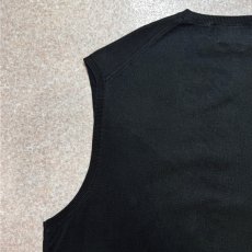 画像10: 「Polo by Ralph Lauren (ポロラルフローレン)」90s 00s 10s XXLサイズ ピマコットン ブラック ポニー刺繍 ニット ベスト (10)