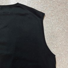 画像12: 「Polo by Ralph Lauren (ポロラルフローレン)」90s 00s 10s XXLサイズ ピマコットン ブラック ポニー刺繍 ニット ベスト (12)