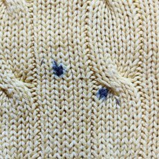 画像14: 「Polo by Ralph Lauren (ポロラルフローレン)」90s 00s 10s XLサイズ コットン イエロー ゴルフ刺繍 ケーブル編み ニット ベスト (14)