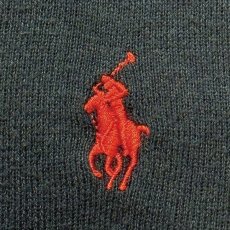 画像8: 「POLO RALPH LAUREN(ポロラルフローレン)」10s 20s LGサイズ ピマコットン ネイビー ポニー刺繍 ニット ベスト (8)