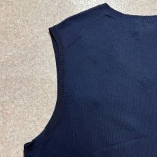 画像12: 「POLO RALPH LAUREN(ポロラルフローレン)」10s 20s LGサイズ ピマコットン ネイビー ポニー刺繍 ニット ベスト (12)