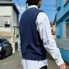画像20: 「POLO RALPH LAUREN(ポロラルフローレン)」10s 20s LGサイズ ピマコットン ネイビー ポニー刺繍 ニット ベスト (20)