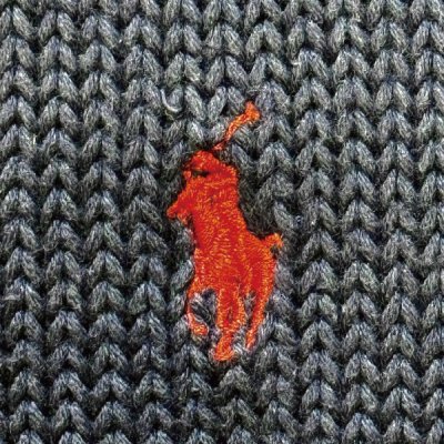 画像1: 「Polo by Ralph Lauren (ポロラルフローレン)」90s 00s 10s XXLサイズ コットン ネイビー ポニー刺繍 ローゲージ ニット ベスト