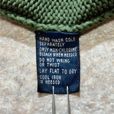 画像8: 「Polo by Ralph Lauren (ポロラルフローレン)」90s 00s 10s XLサイズ コットン ミリタリーグリーン ポニー刺繍 ローゲージ ニット ベスト (8)