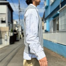 画像18: 「Polo by Ralph Lauren (ポロラルフローレン)」90s 00s 10s Mサイズ コットン ライトグレー ポニー刺繍 ローゲージ ニット ベスト (18)