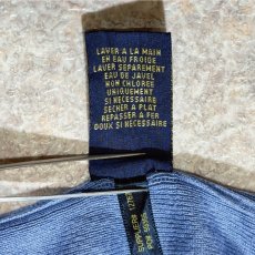 画像9: 「POLO RALPH LAUREN(ポロラルフローレン)」10s 20s XL/TGサイズ ピマコットン ブルー ポニー刺繍 ニット ベスト (9)