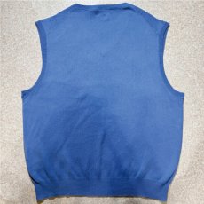 画像10: 「POLO RALPH LAUREN(ポロラルフローレン)」10s 20s XL/TGサイズ ピマコットン ブルー ポニー刺繍 ニット ベスト (10)