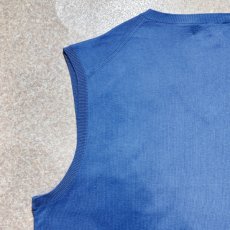 画像11: 「POLO RALPH LAUREN(ポロラルフローレン)」10s 20s XL/TGサイズ ピマコットン ブルー ポニー刺繍 ニット ベスト (11)