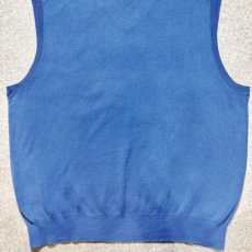 画像14: 「POLO RALPH LAUREN(ポロラルフローレン)」10s 20s XL/TGサイズ ピマコットン ブルー ポニー刺繍 ニット ベスト (14)